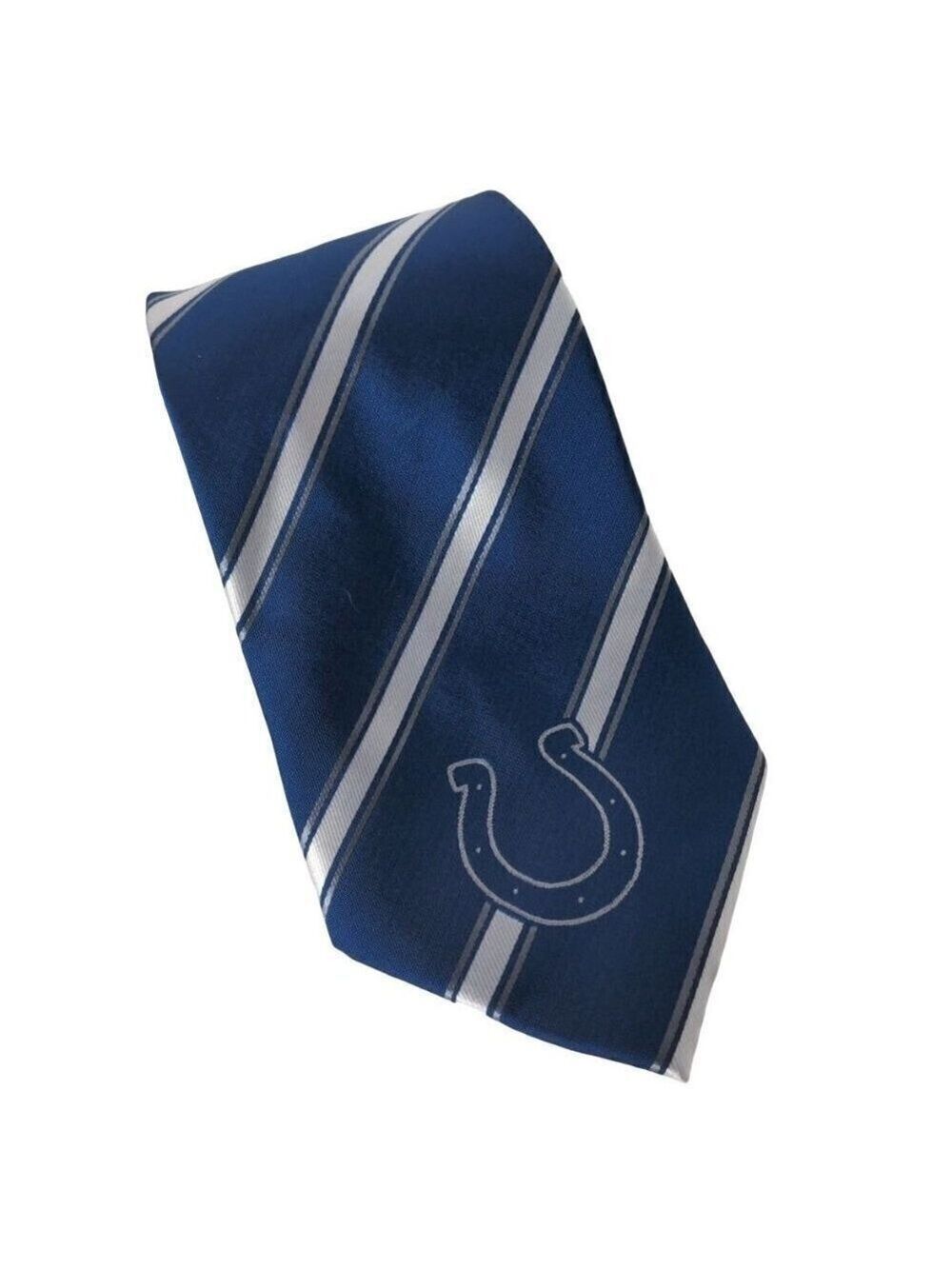 NFL Indianapolis Colts Blue Striped Necktie